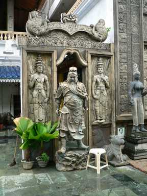 Gangarama tempel in Colombo