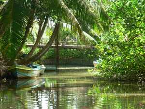 Het Dutch Canal in Negombo
