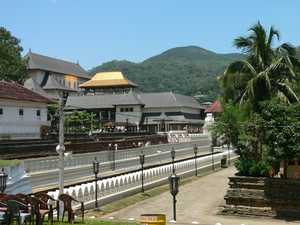 De Tempel van de Tand in Kandy